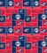 Sykel Enterprises NHL Team Fleece Blanket Fabric-Columbus Blue Jackets Geometric Fleece Fabric